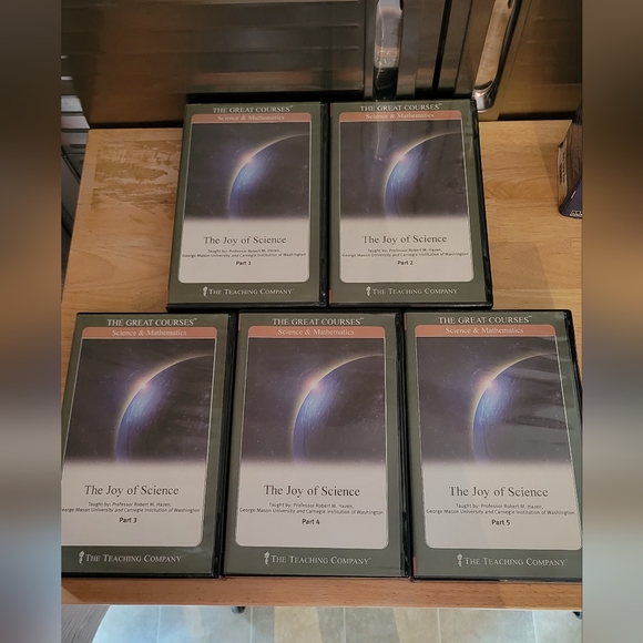 The Joy of Science Parts 1-5 CDs with course guidebooks The Great Courses - Picture 2 of 7
